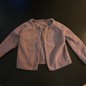💜 Jamie Kay Cotton Cardigan – Size 5T (Fits Like 4T) 💜